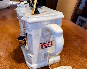 英国 ヴィンテージ Teapottery ティーポッタリー ティーポット 暖炉型 ヴィンテージ ティーポッタリー「暖炉」ティーポット 英国製 磁器