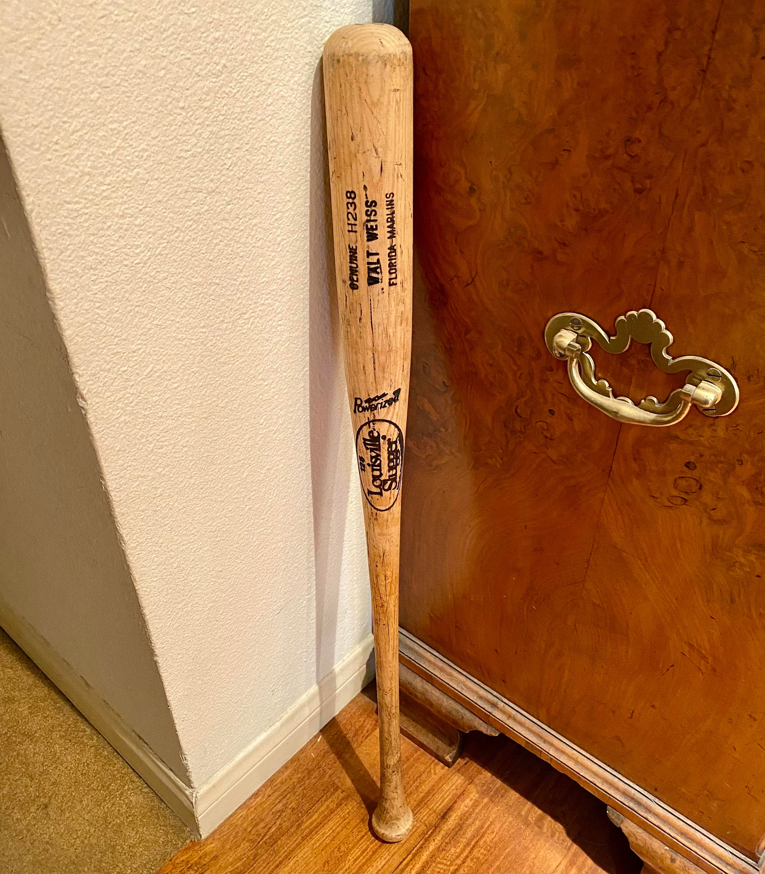 Batte Baseball Vintage Louisville Slugger 180 Grand Chelem Kirby Puckett, 33 Pouces, 34 Oz
