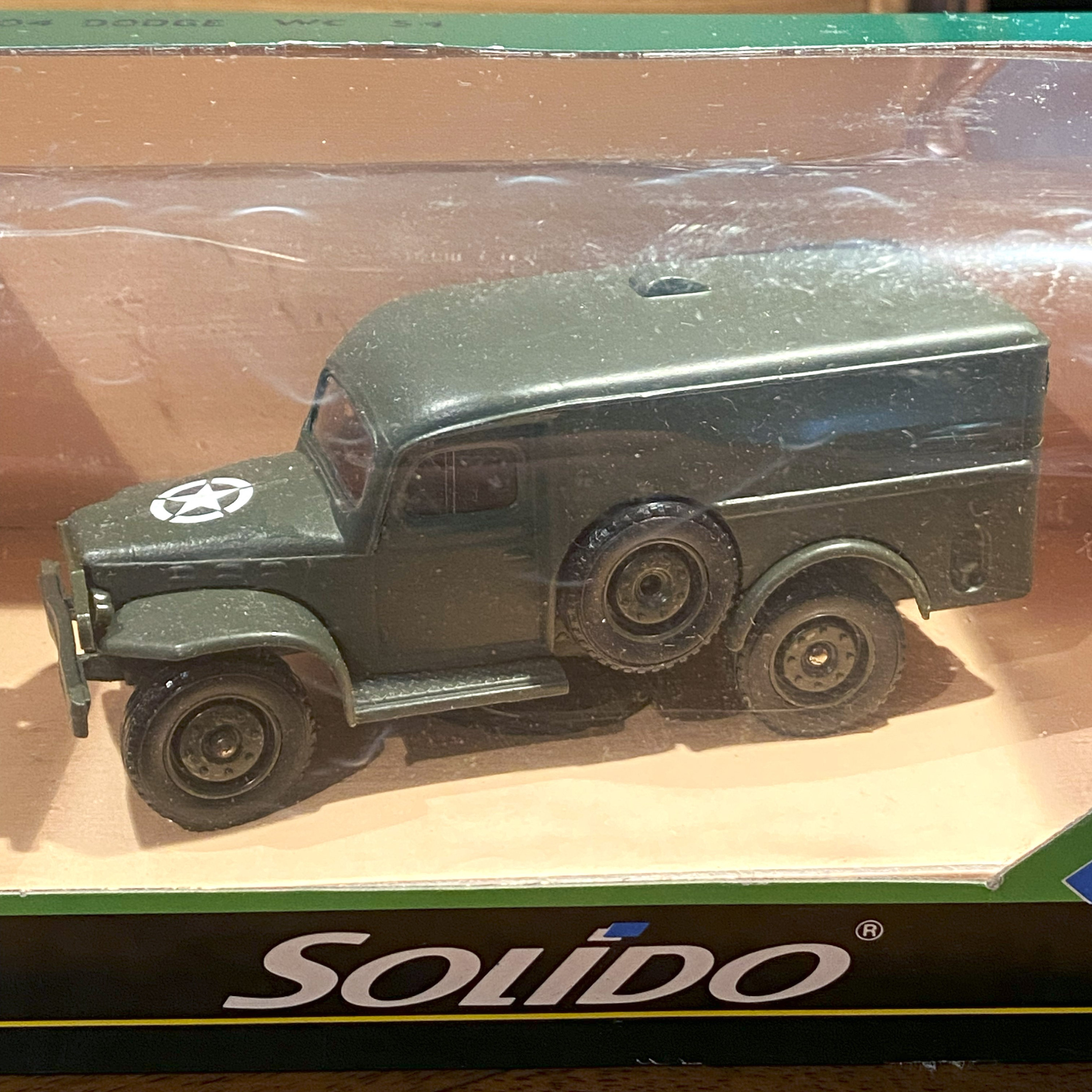 Vtg Solido Dodge WC 54 Les Militaires Collection 1 Model Truck 1