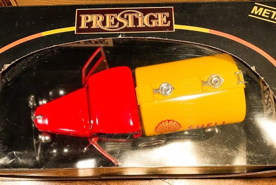 Solido Prestige 8005 - Camion Citerne Ford Shell 1/18 - Occasion Comme Neuve