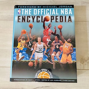 The Official NBA Encyclopedia 3rd Edition Foreword by Michael Jordan Hardcover Book
