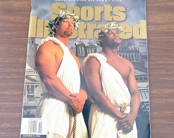Sports Illustrated Sportsmen de l'année 21/12/98 Mark Mcgwire Sammy Sosa