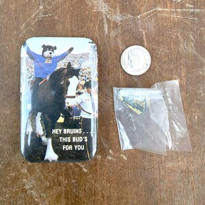 Vintage UCLA Pin-Back Button and Class of ‘88 Pin (Pair)