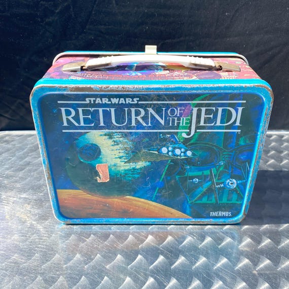 Vintage 1983 Star Wars: Return of the Jedi Metal Lunch Box by