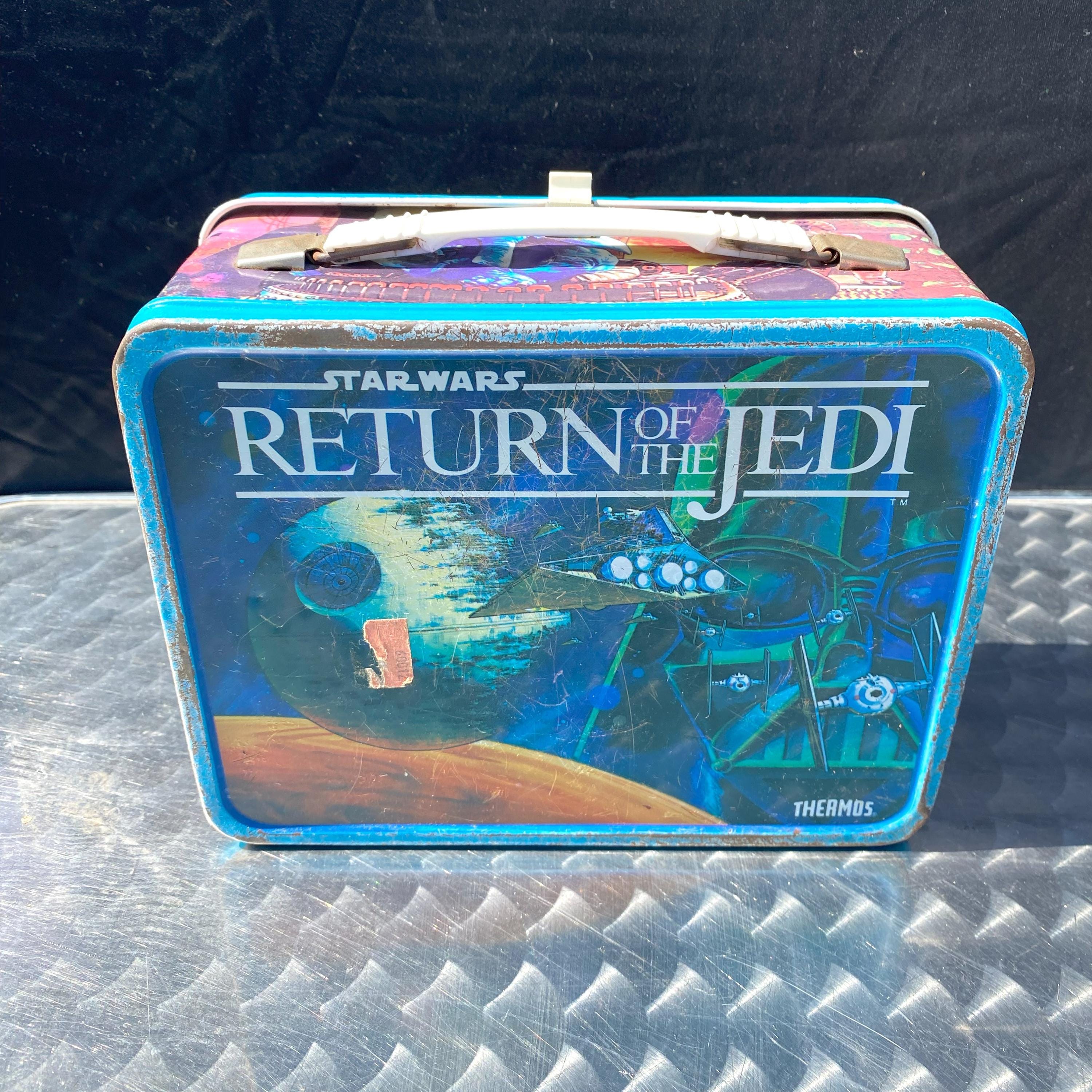 コースケスターウォーズビンテージ 帝国の逆襲 ランチボックス　ジェダイ Return of Jedi Lunch Box - Etsy