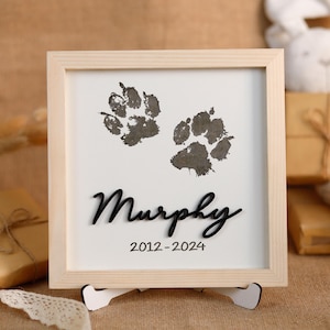 Custom Engraved Pet Paw Print From Photo, Dog Loss Memorial Paw Print Keepsake, New Puppy Paw Print Gift, Cat Loss Paw, Dog Remembrance Gift