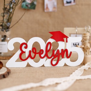 Class of 2025 Graduation Gift, Personalized Grad Name Sign, 2025 Graduation Decorations, Kid Name Sign For Graduation Grandson Granddaughter
