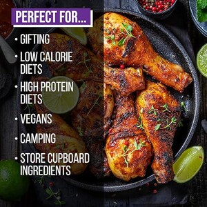 BBQ Spice Rub Gift Set – 6 Global Flavours, Grill Master Seasoning Kit image 9