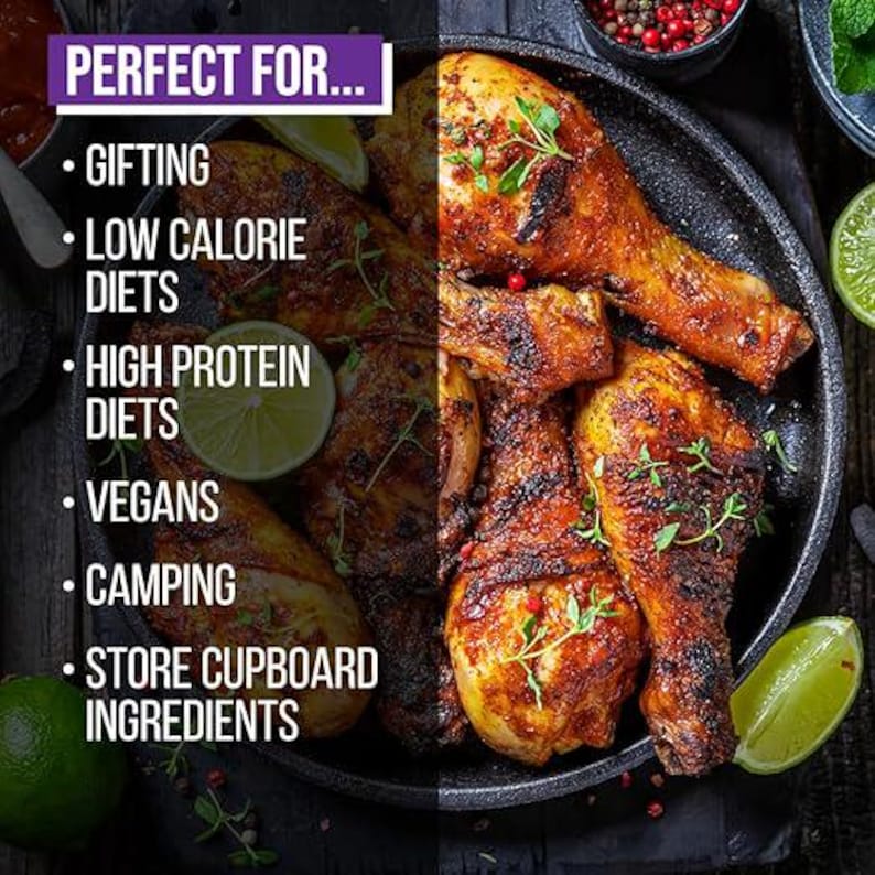 BBQ Spice Rub Gift Set – 6 Global Flavours, Grill Master Seasoning Kit image 9