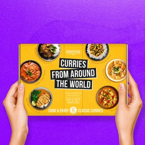 Curries Around the World Spice Gift Box with Free Personalisation