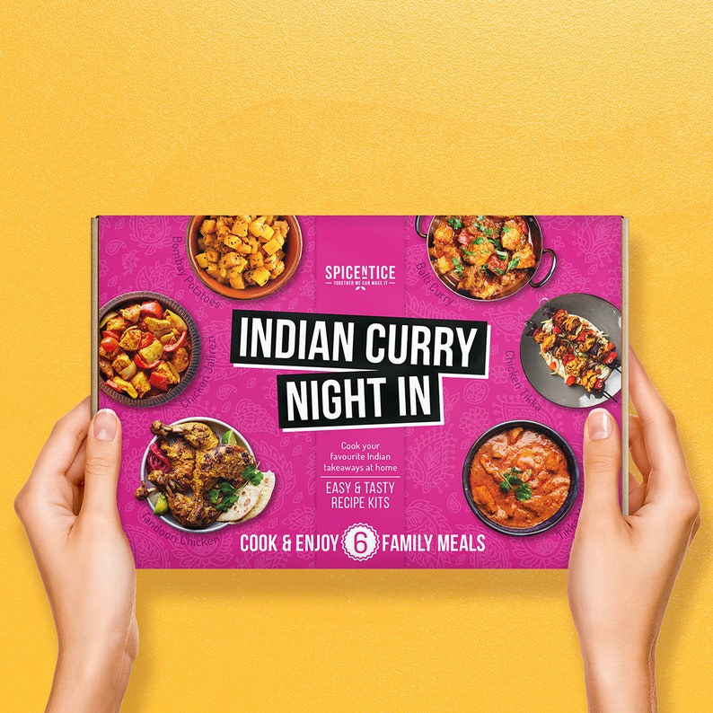 Indian Curry Night In Spice Gift Set with Free Personalisation image 1