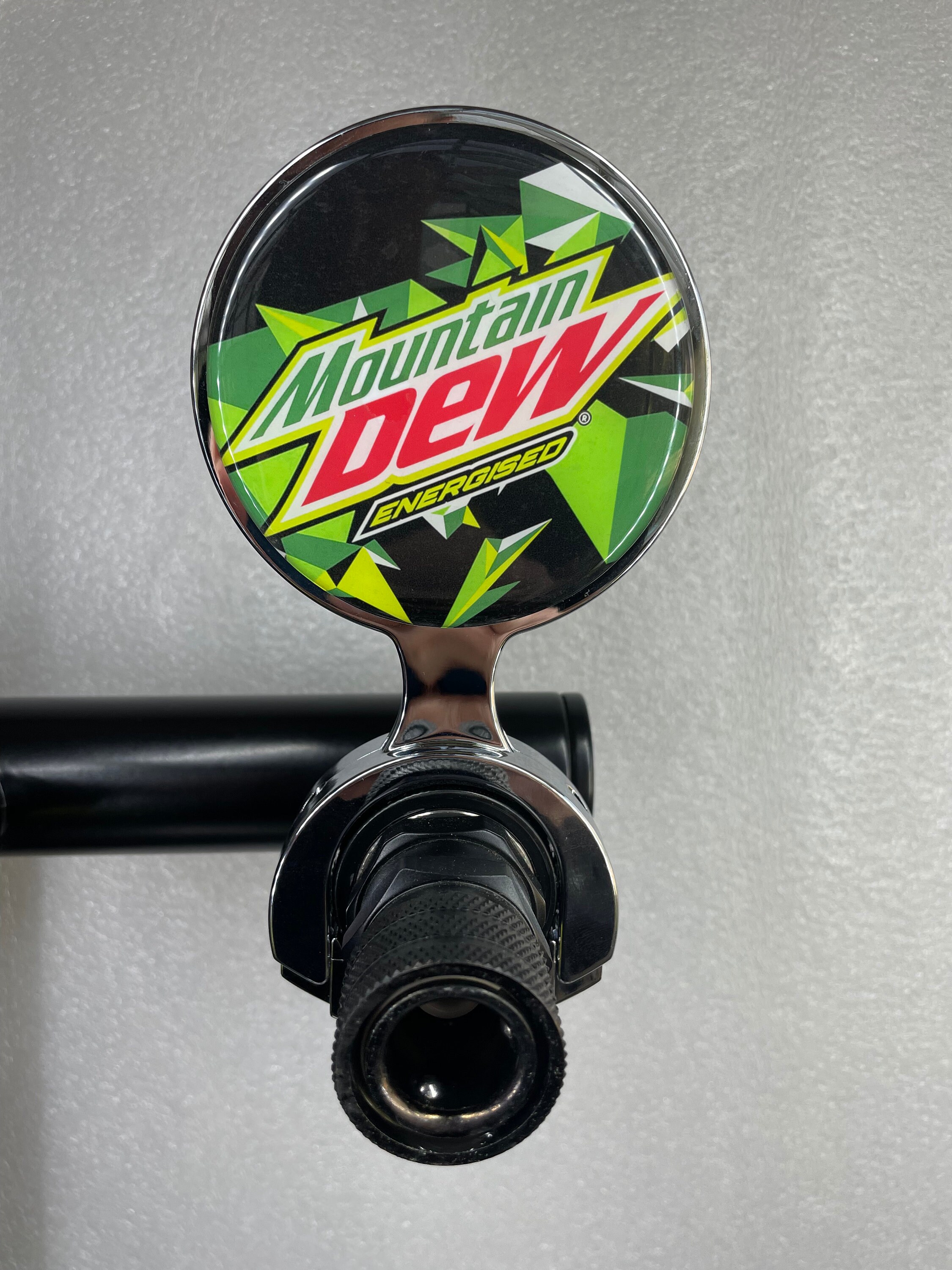 Mountain Dew MTN DEW Font Decal Sodastream Soda Soft Drink Keg Etsy