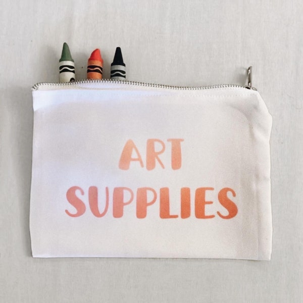 Ombre Sublimated Art Supply Pouch