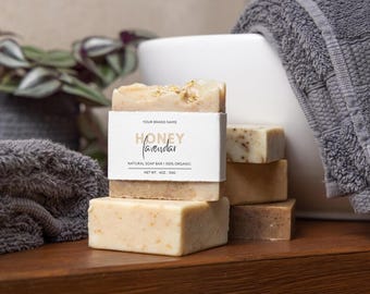 Editable Soap Label Template, Custom Wrap Whipped Soap Label Design, Printable Body Product Label, Kraft Soap Label package, DIY Soap Labels