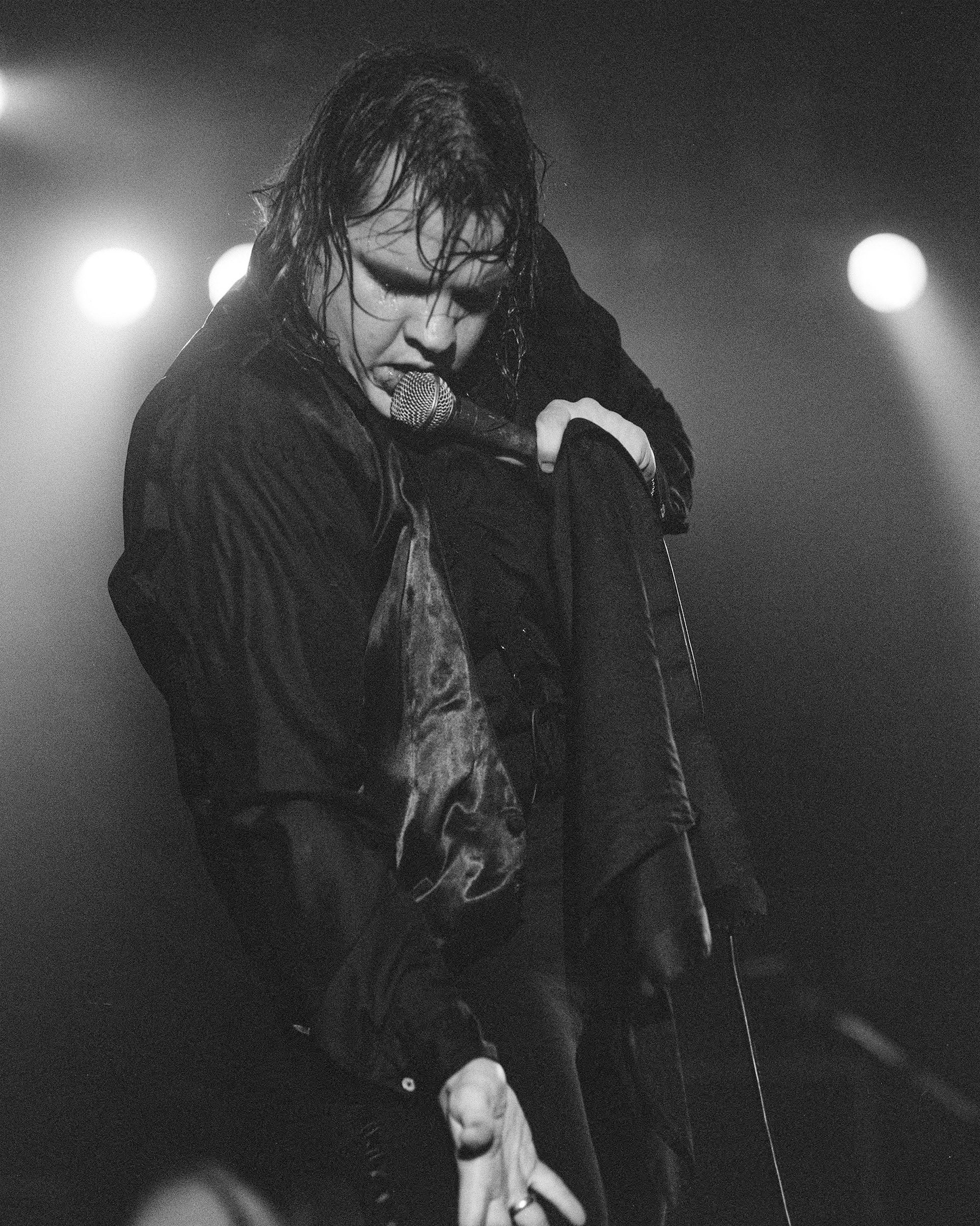 Meat Loaf Performing on Stage During midnight at the Lost and Found