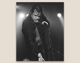 Meat Loaf 1983 Concert Photo: Museum Grade Fine Art Print