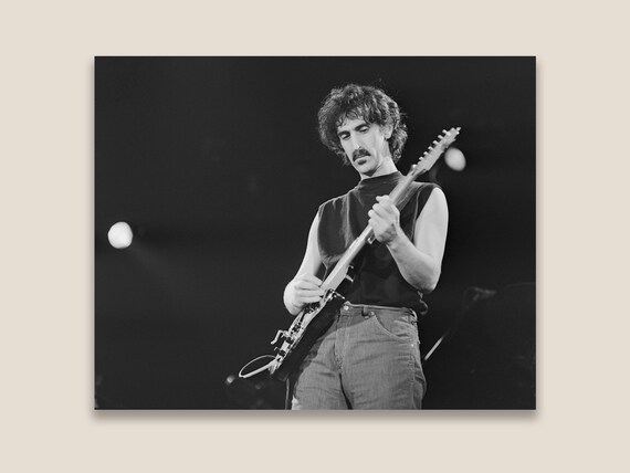 Frank Zappa Concert Photo: 1982 European Tour, Restored Vintage