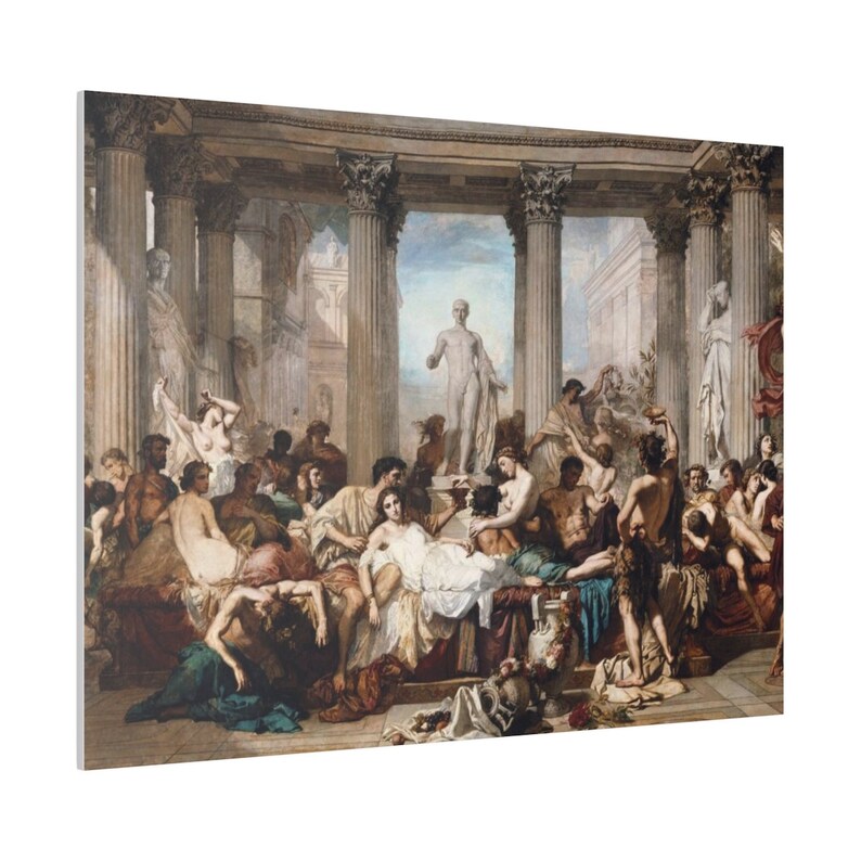 Thomas Couture Les Romains De La Décadence www.etsy.com