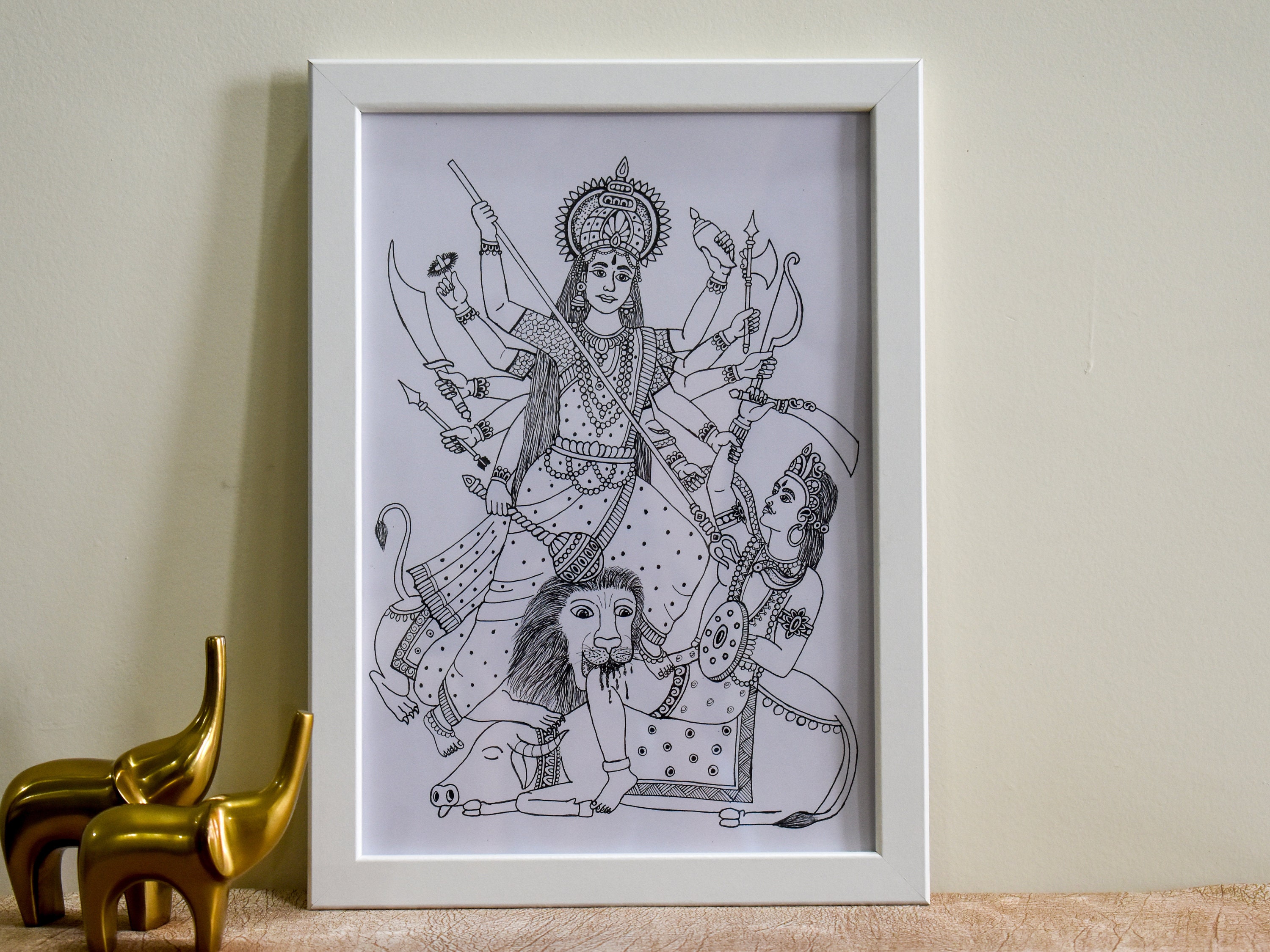 Durga Mahishasura Mardini  Durga Rajah