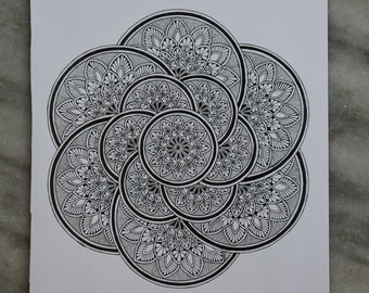 Mandala art print