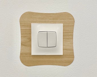 la plaque de Propreté adhésive pour Interrupteur et Prise électrique