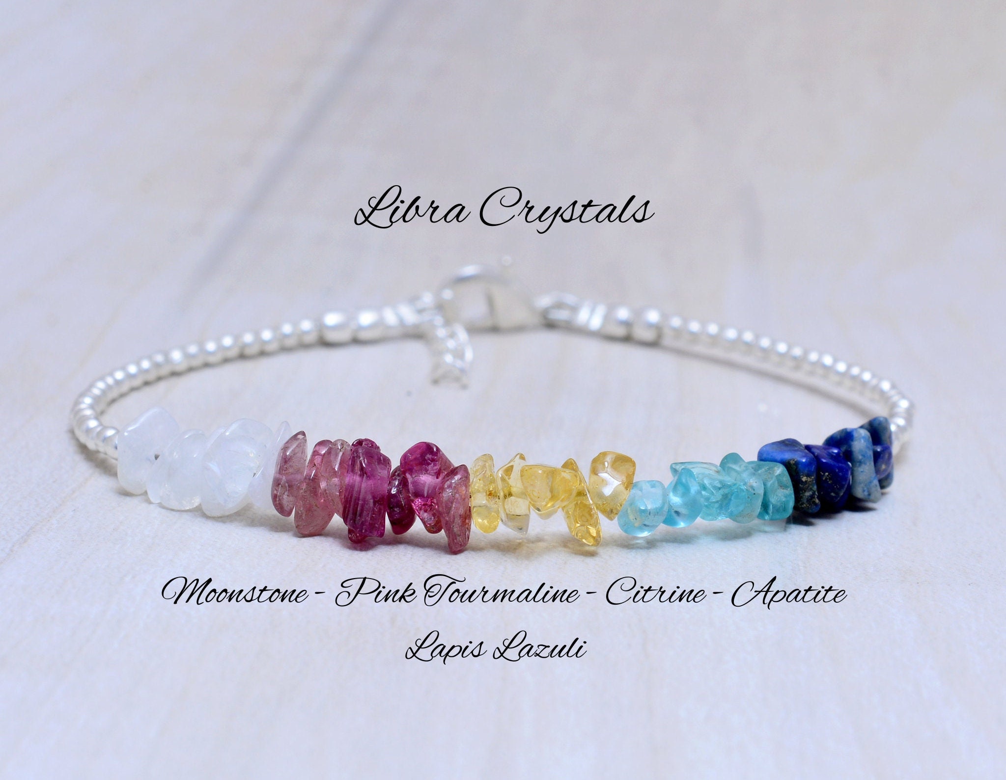 Libra Birthstone Bracelet  Soul Healing Practice