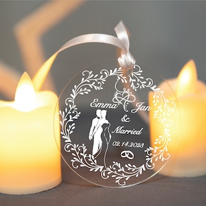 wedding favors, wedding ornaments,personalized ornaments, custom wedding favor, bulk wedding ornaments,Your Logo Ornament,Ornament for guest