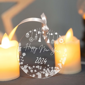 Décorations de Noël, Cadeau de Noël, Décorations de Noël pour la famille, Cadeau de mariage personnalisé, Noël personnalisé, Décorations de Noël 2023