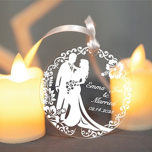 Wedding Gifts, Wedding Ornaments,Personalized Gifts, Custom wedding gifts, Bulk wedding ornaments,Your Logo Ornament,Ornament for guest