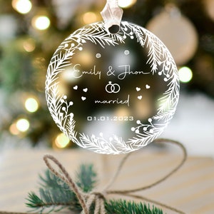 Bulk Wedding Ornament, plexiglass ornament, Personalized Ornament, Custom wedding favor, suitable plexiglass, Your Logo Ornament