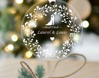 Bulk Wedding Ornament, plexiglass ornament, Personalized Ornament, Custom wedding favor, suitable plexiglass, Your Logo Ornament