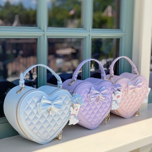 Alice in Wonderland Collection ～Heart Shaped Two Sides Bags | anime | kawaii bags | ita bags |cosplay bags| Gift