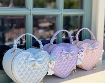 Alice in Wonderland Collection ～Heart Shaped Two Sides Bags | anime | kawaii bags | ita bags |cosplay bags| Gift