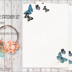 Printable Stationery Set With Envelopes Printable Letter - Etsy