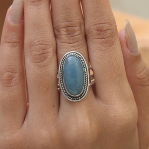 Troilite Quartz Ring / 925 Sterling Silver Ring / Statement Ring / Hippie Ring / Women Silver Jewelry / Gemstone Ring / Gift For Loved One