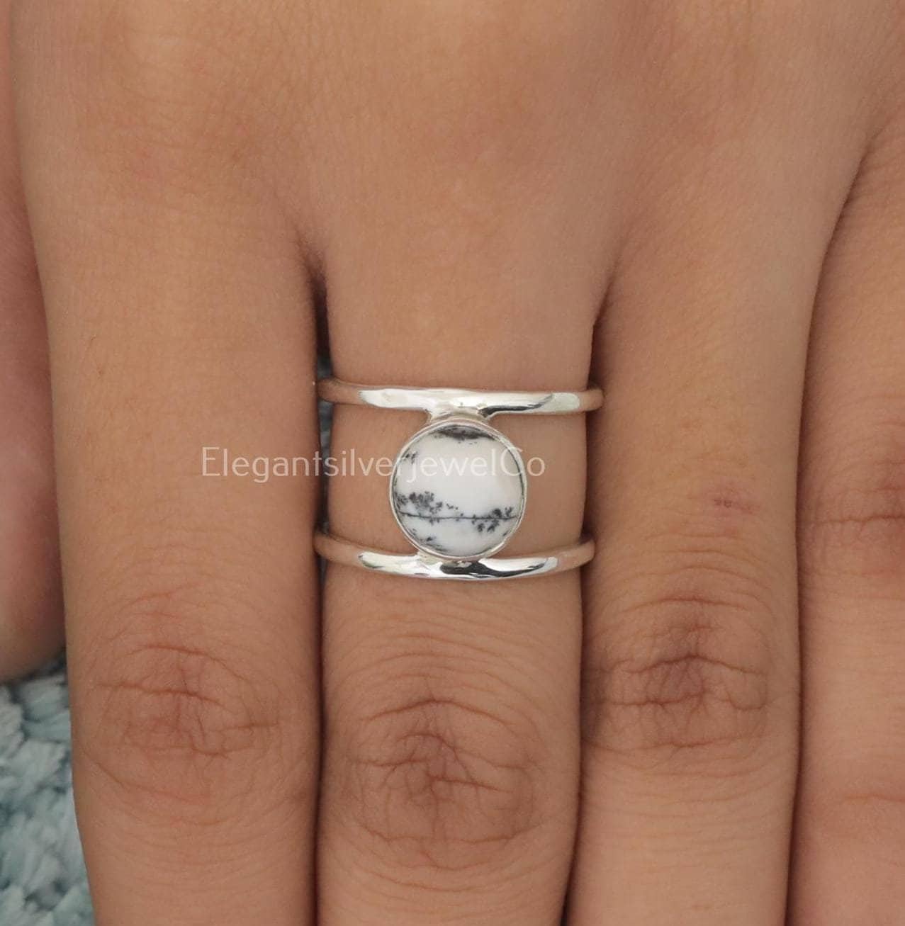Triskele Edelstein Silber Ring Aus 925 Sterling Silber - 1239 - Love