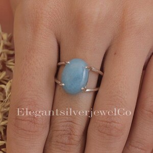 Troilite Quartz Ring / 925 Sterling Silver Ring / Oval Shape Ring / Women Silver Jewelry / Boho Ring / Christmas Gift