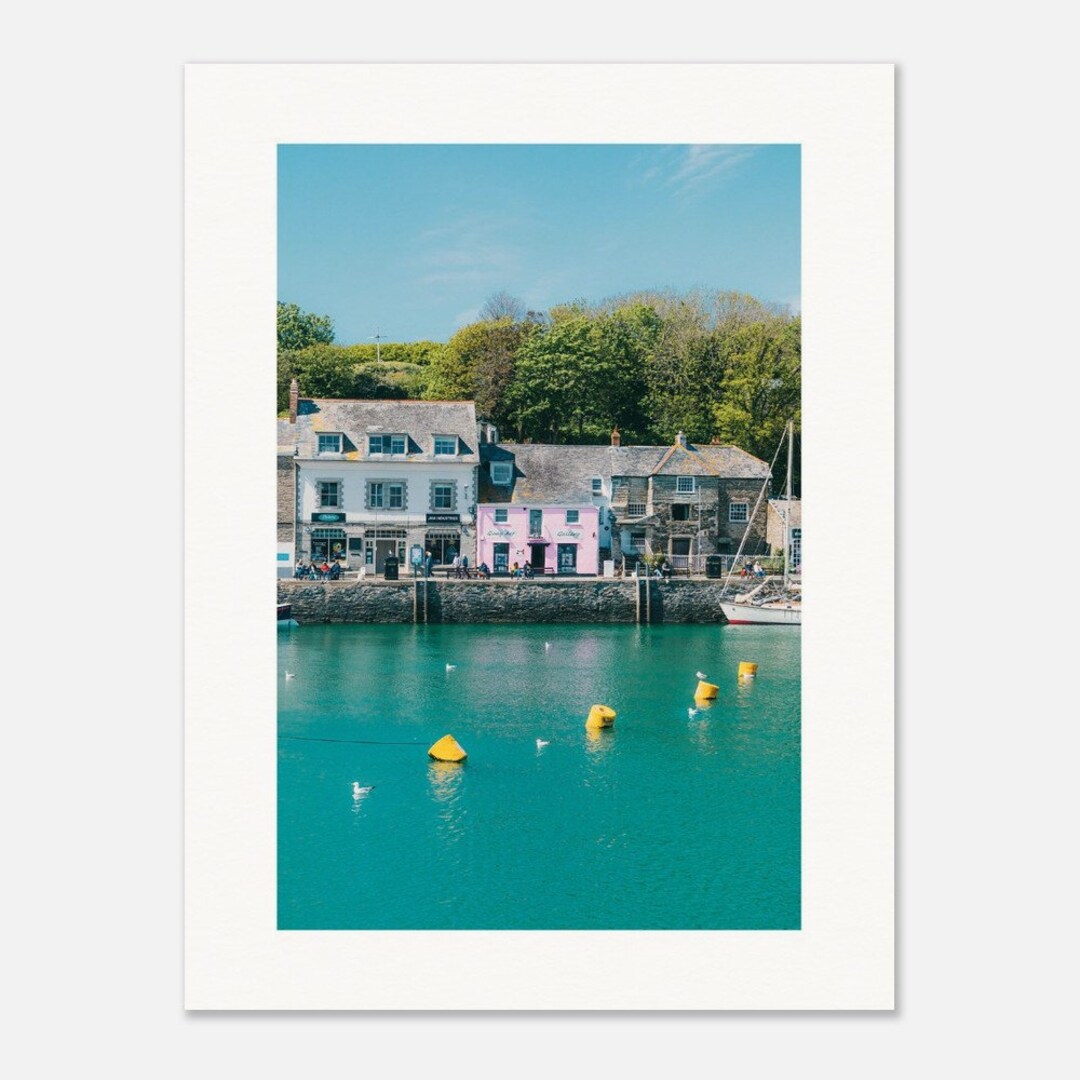 Padstow Harbour Print Padstow Poster Padstow Holiday Etsy