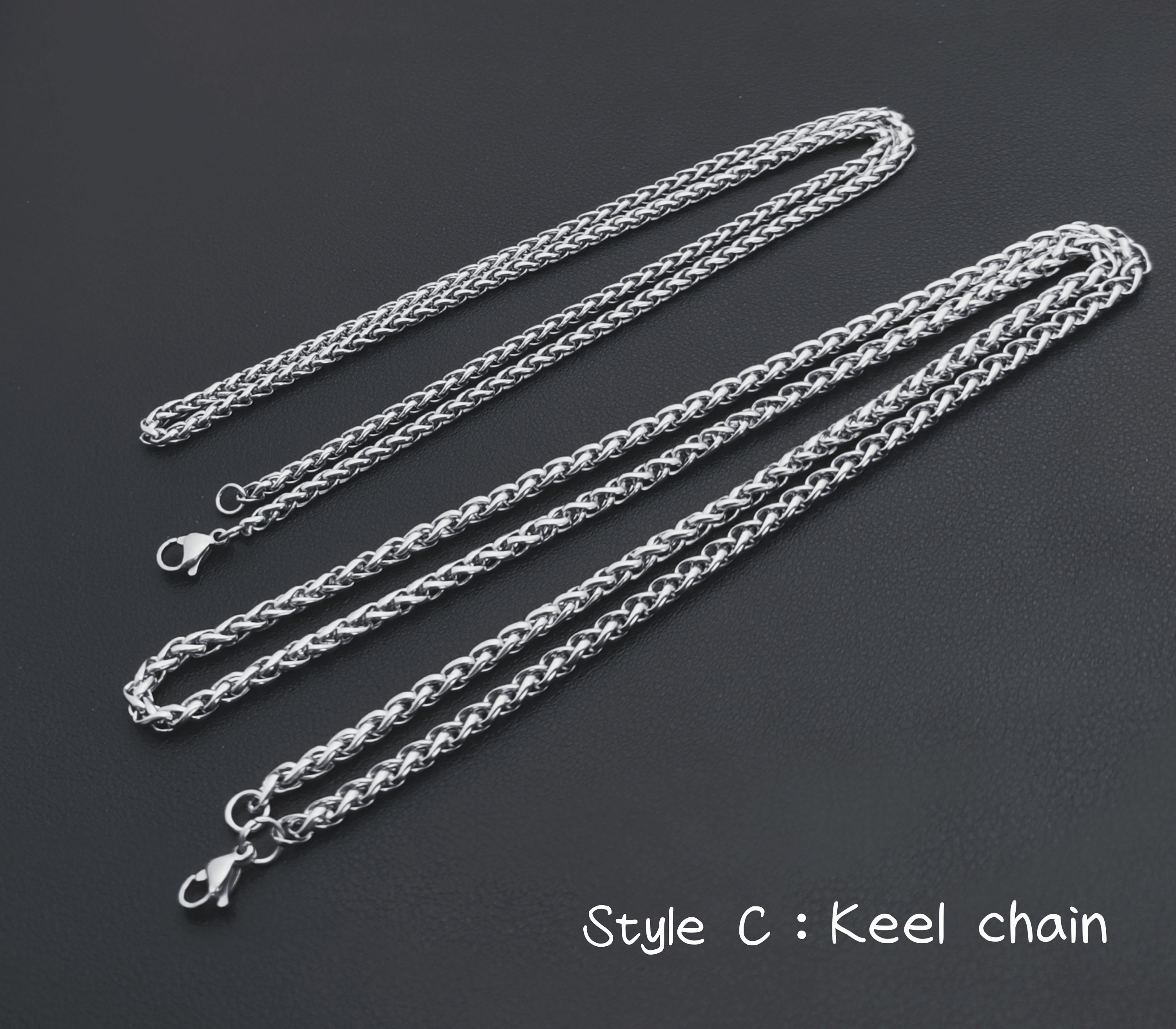 【2plan】24FW★ [LAN ARCHIVE] Squad Surgical Chain Necklace 1145] Squad Surgical Chain Necklace - LAN ARCHIVE | 60