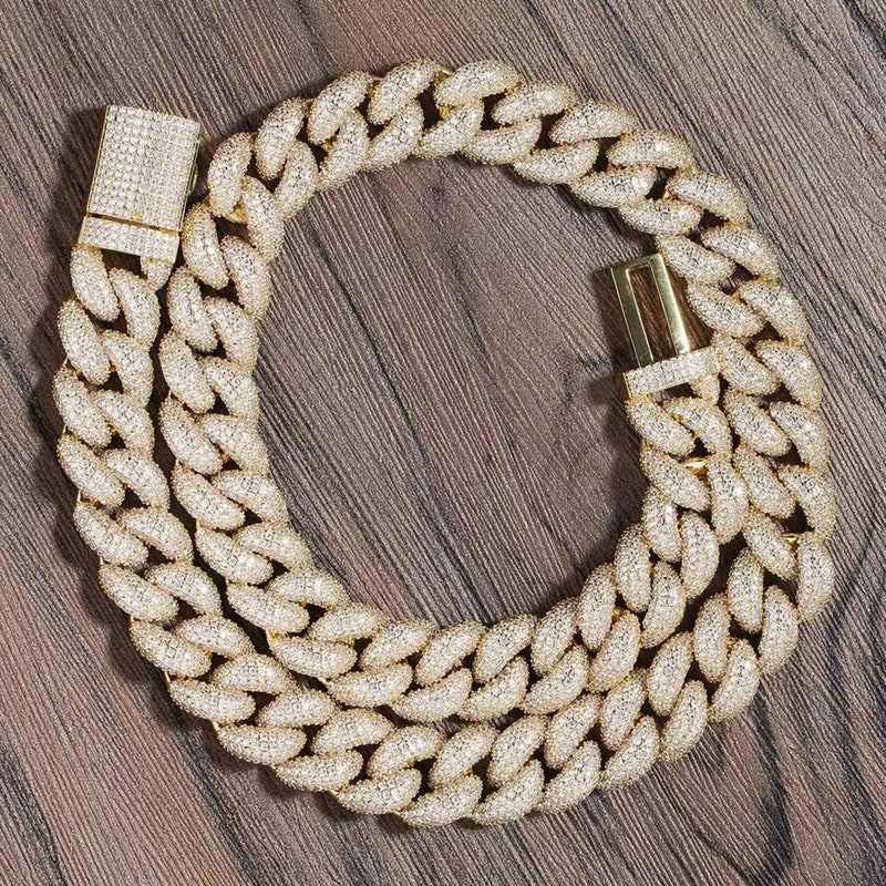 Layered Cuban Link Choker main image 1