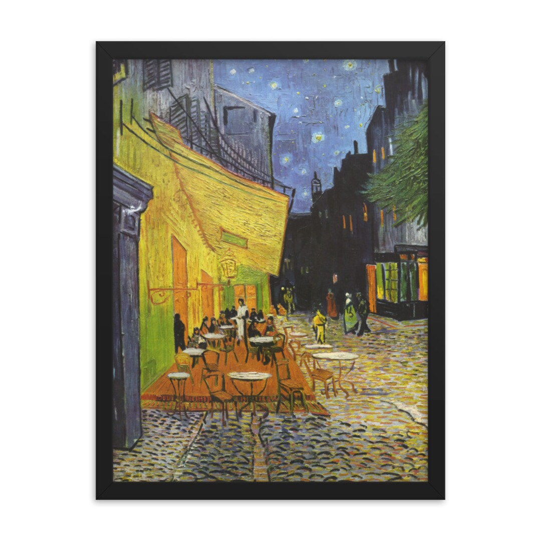 Vincent Van Gogh - Café Terrace at Night 1888 - Etsy