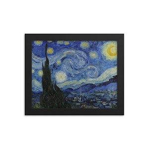フィンセント・ファン・ゴッホの『星月夜』（1889年） - Etsy 日本