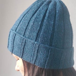 Knitting Pattern | Knit Hat Pattern | Knit Beanie Pattern | Hat Knitting Pattern