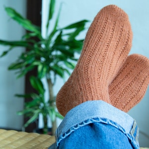 Knitting Pattern | Socks Knitting Pattern | Knit Sock Pattern | Easy Socks Pattern | Berinner Classic Knit Socks | Basic Socks Pattern