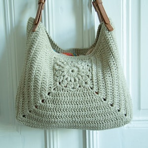 Crochet pattern | Granny square bag | Crochet bag pattern | Boho bag | Crochet tote bag pattern