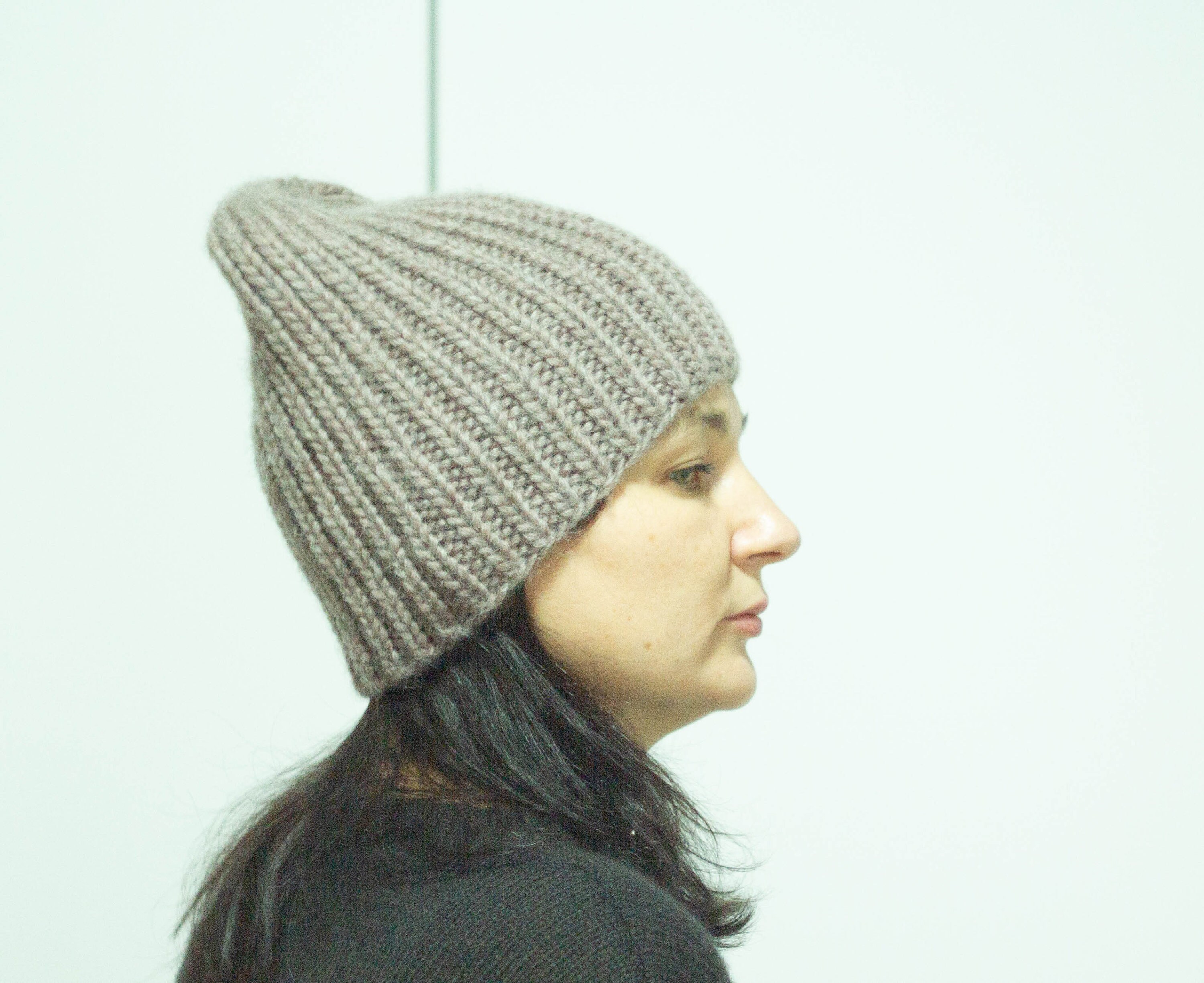 Knitting Pattern | Knit Hat Pattern | Chunky Ribbed Hat