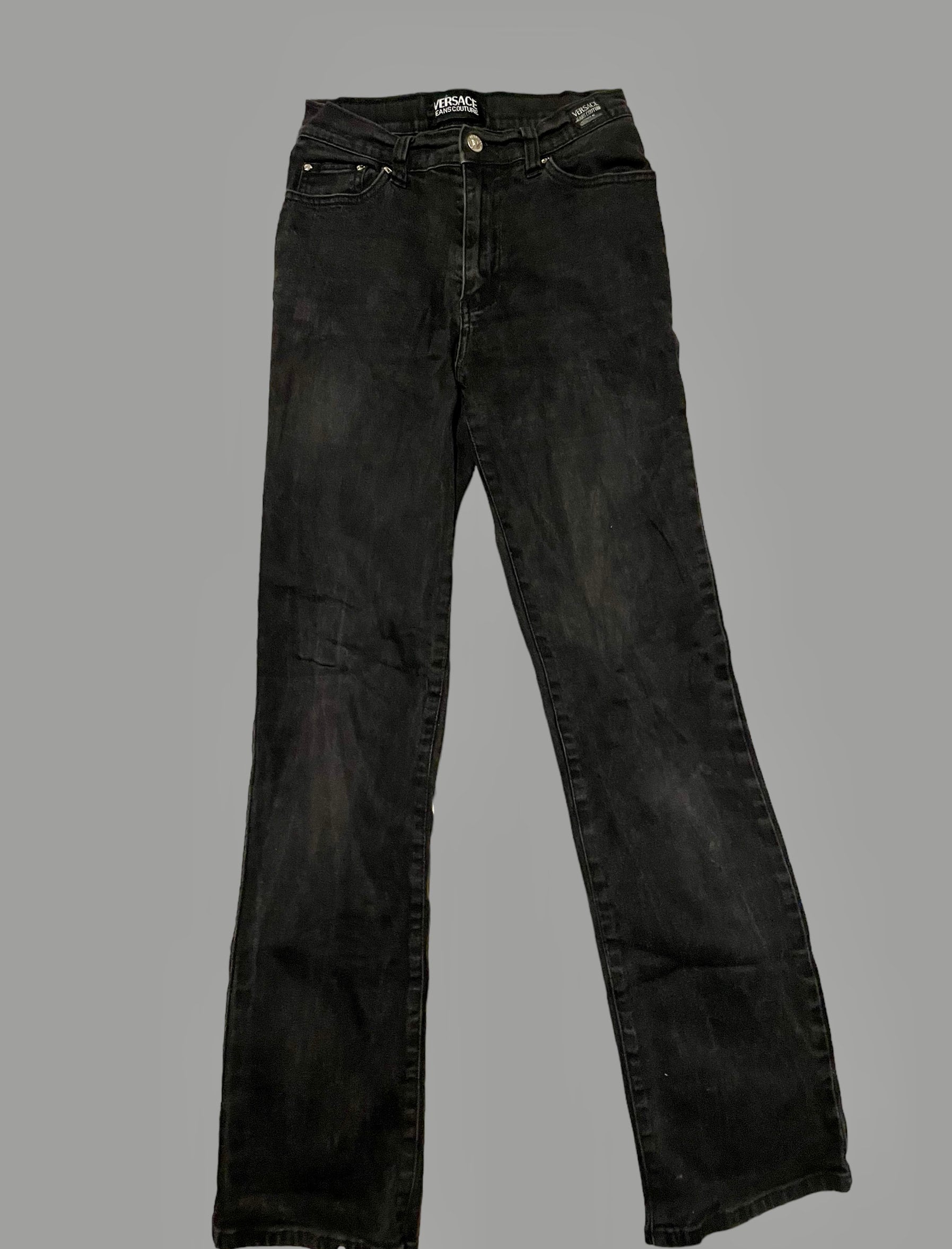 Versace Jeans Couture Vintage 1993 Black Fade Original Versace Jeans Couture Vintage 1993 Black Fade Original