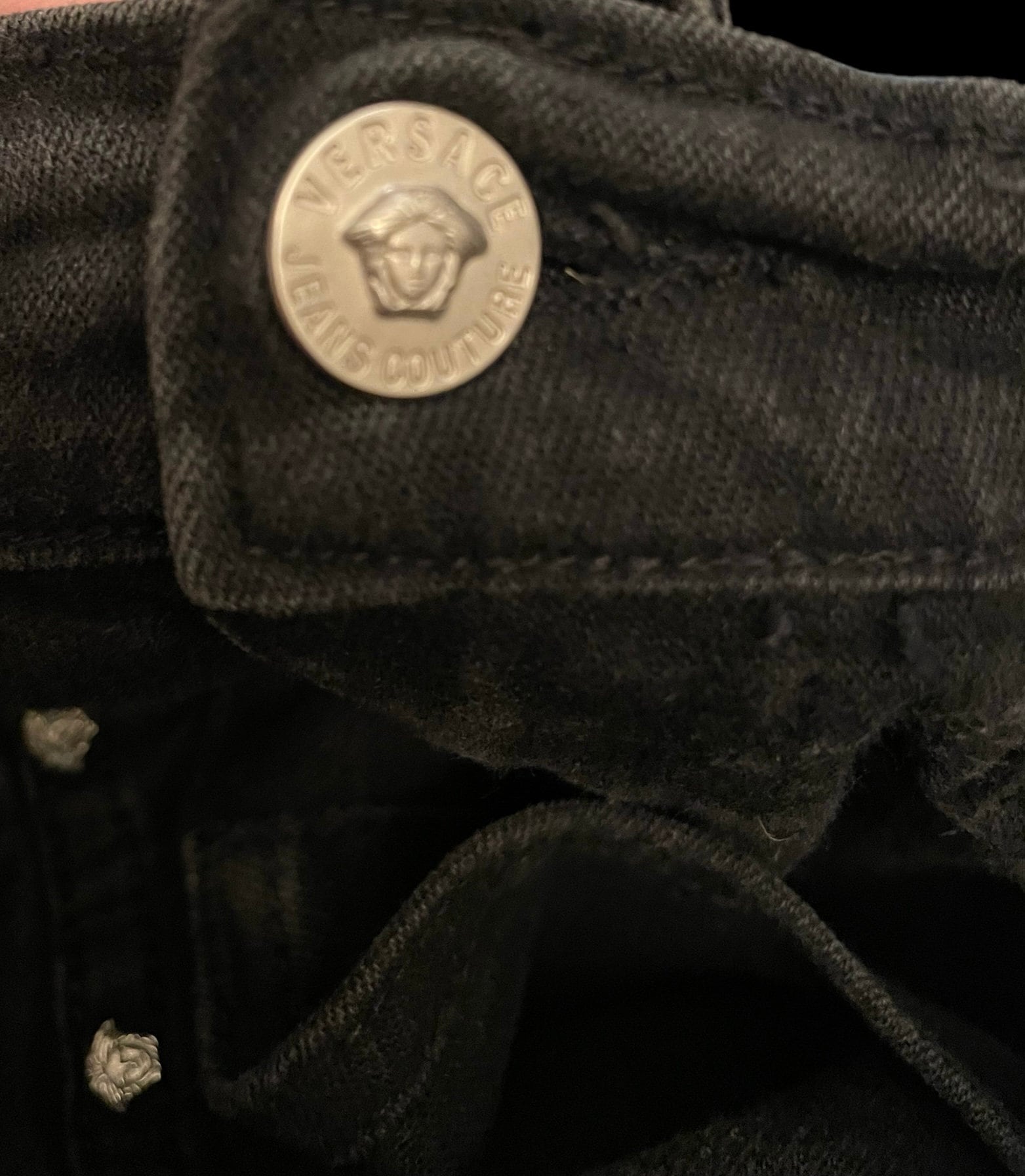 Versace Jeans Couture Vintage 1993 Black Fade Original