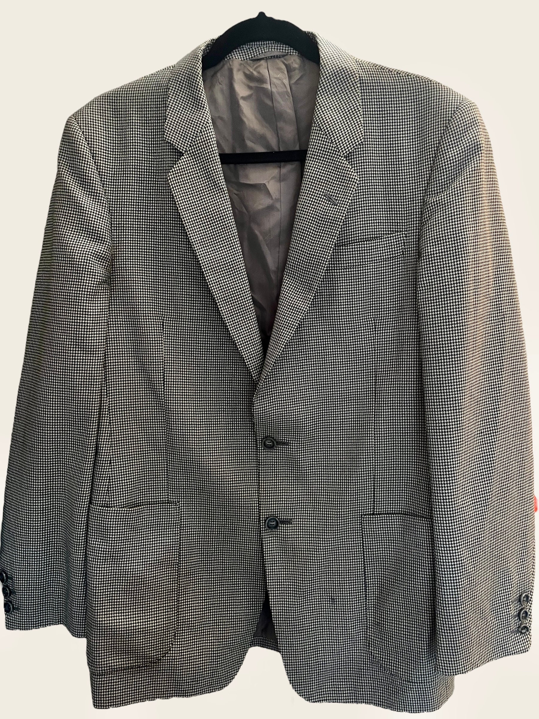 モダンクラシック◇Houndstooth ジャケット◇Dior Vintage 1970's Christian Dior Men's Jacket Christian Dior