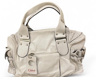 Vintage Y2k Early 2000s Chloe Paddington Satchel Leather Shoulder